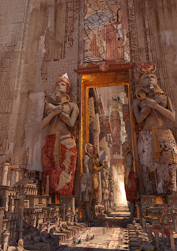 Te Hu -- Wonders: Gate of Luxor