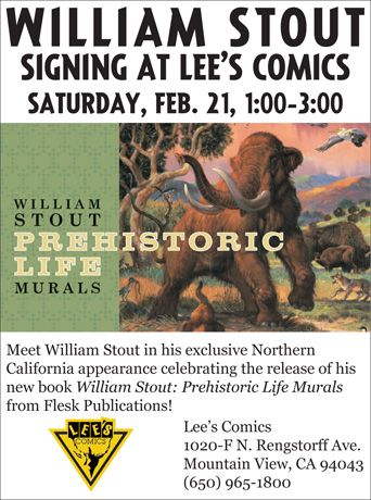 Lee's Comics Stout Flier